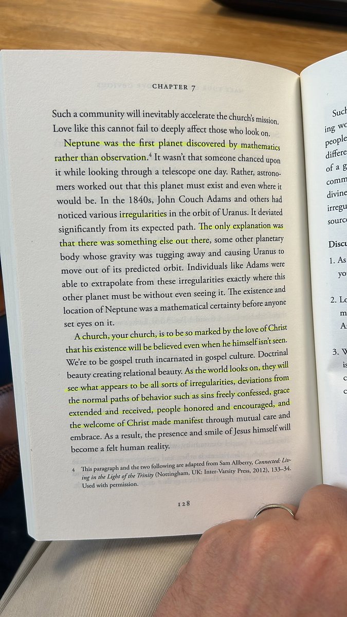 AJWTheology's tweet image. Neptune, Uranus and the love of Christ. A brilliant analogy from Sam Allberry: