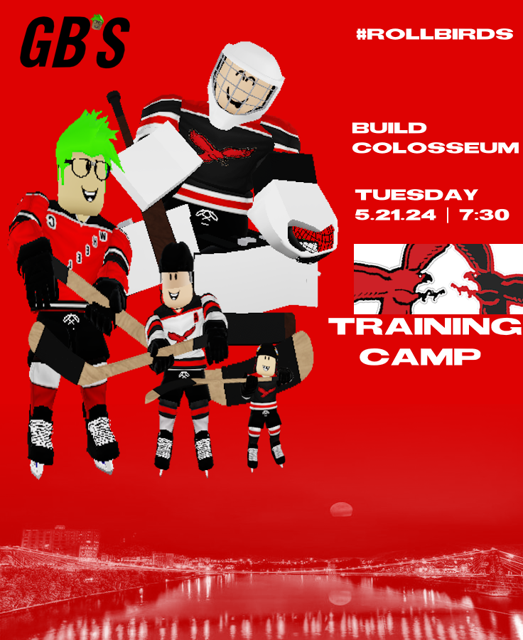 CAMP DAY! Training Camp begins tonight at 7:30 EST @ Build Colosseum!!
