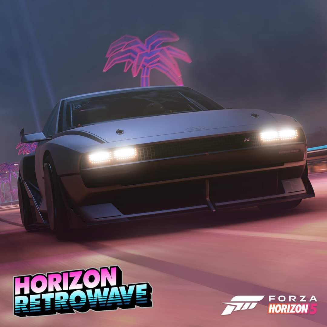 The Horizon Retrowave update is available to download now! #FH5