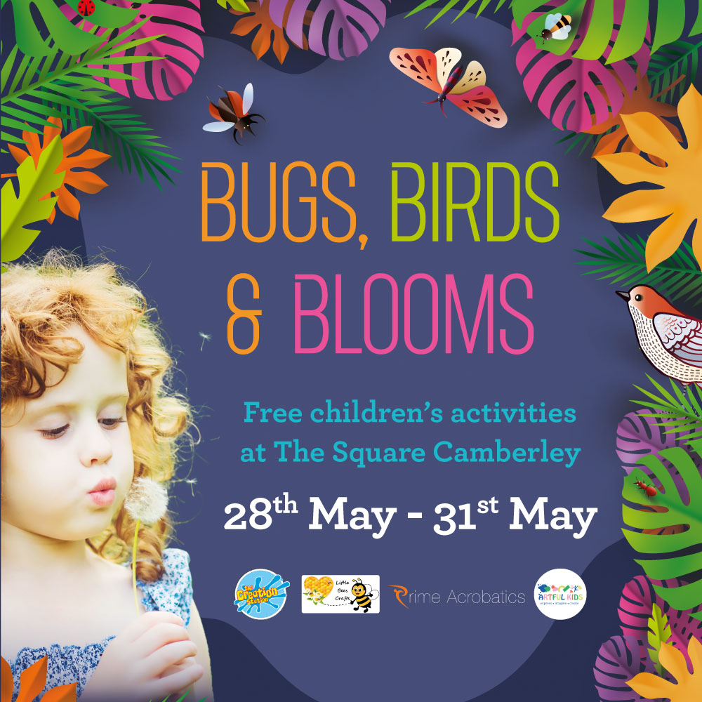 🌸🐦 From Tuesday 28th May until Friday 31st May, the Square have a fantastic lineup of activities and workshops for your kids to enjoy. 🙌✨

🐞🌼 For more information and to book the Juggling workshop head to - loom.ly/N-m9JFk

#LoveCamberley #MayHalfTerm #Camberley