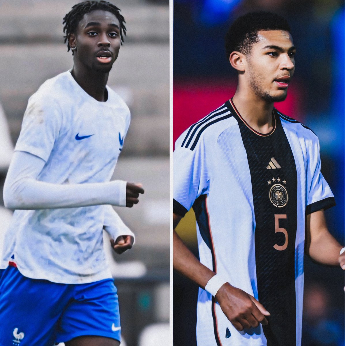 ActuFootAfrique's tweet photo. 🚨 OFFICIEL : Joseph Nduquidi (19 ans) et Joel da Silva Kiala (20 ans) sont convoqués par l’Angola ! 🇦🇴🆕

L’un évoluait avec les U20 de la France et l’autre avec les U19 de l’Allemagne.

Les mentalités changent. 🌍🔝 https://t.co/G8gAGkiETi