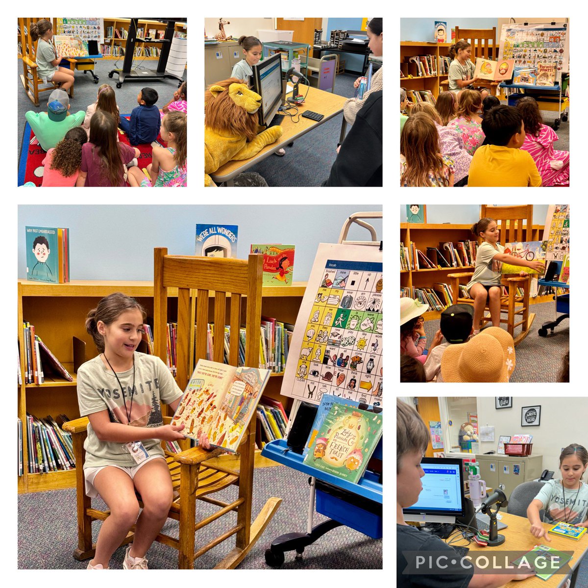 Guess who took over as librarian for the day? A 3rd grader!  Thanks to her parents’ winning bid at the school auction, she rocked the library yesterday. From reading to classes to mastering the catalog system in a flash 📚✨#FutureLibrarian <a href="/longbranch_es/">Long Branch ES</a> <a href="/lbpta/">Long Branch PTA</a> <a href="/APSLibrarians/">APS Library Services</a>
