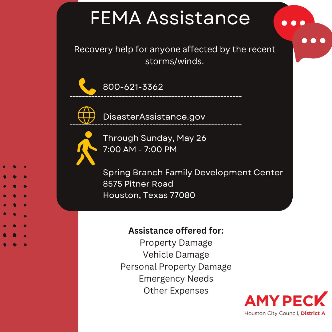 FEMA Assistance Information