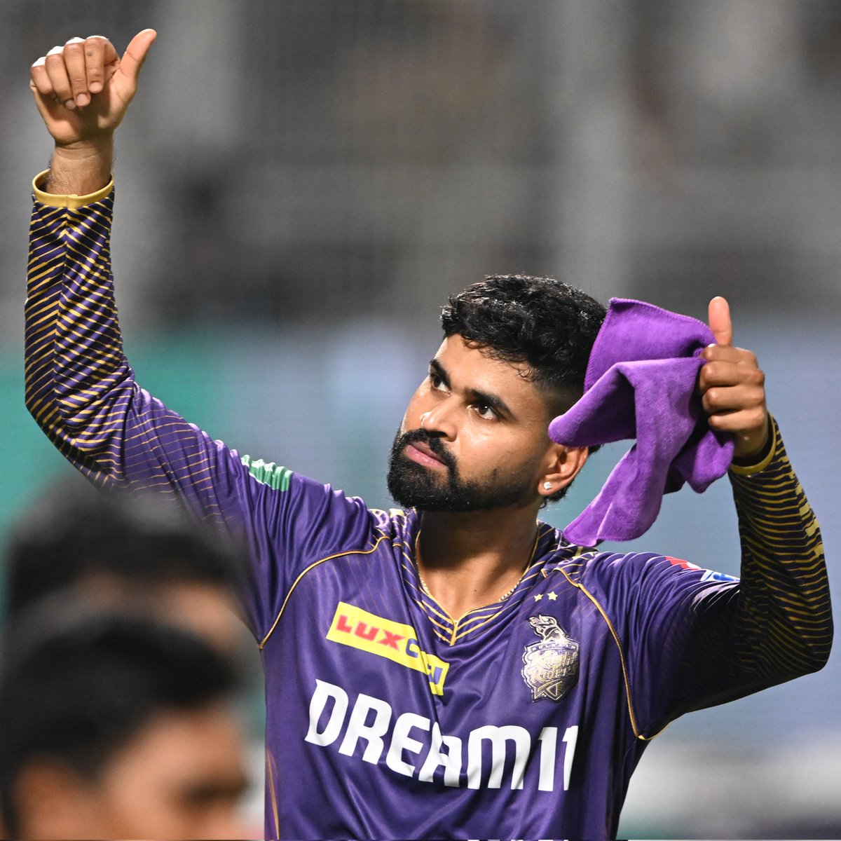 - Qualified into the final. 
- 9 wins in league stage. 
- KKR top of the Points table for the first time. 
- Highest NRR ever in IPL history.
- 58*(24) in Qualifier 1.

TAKE A BOW, CAPTAIN SHREYAS IYER. 💪