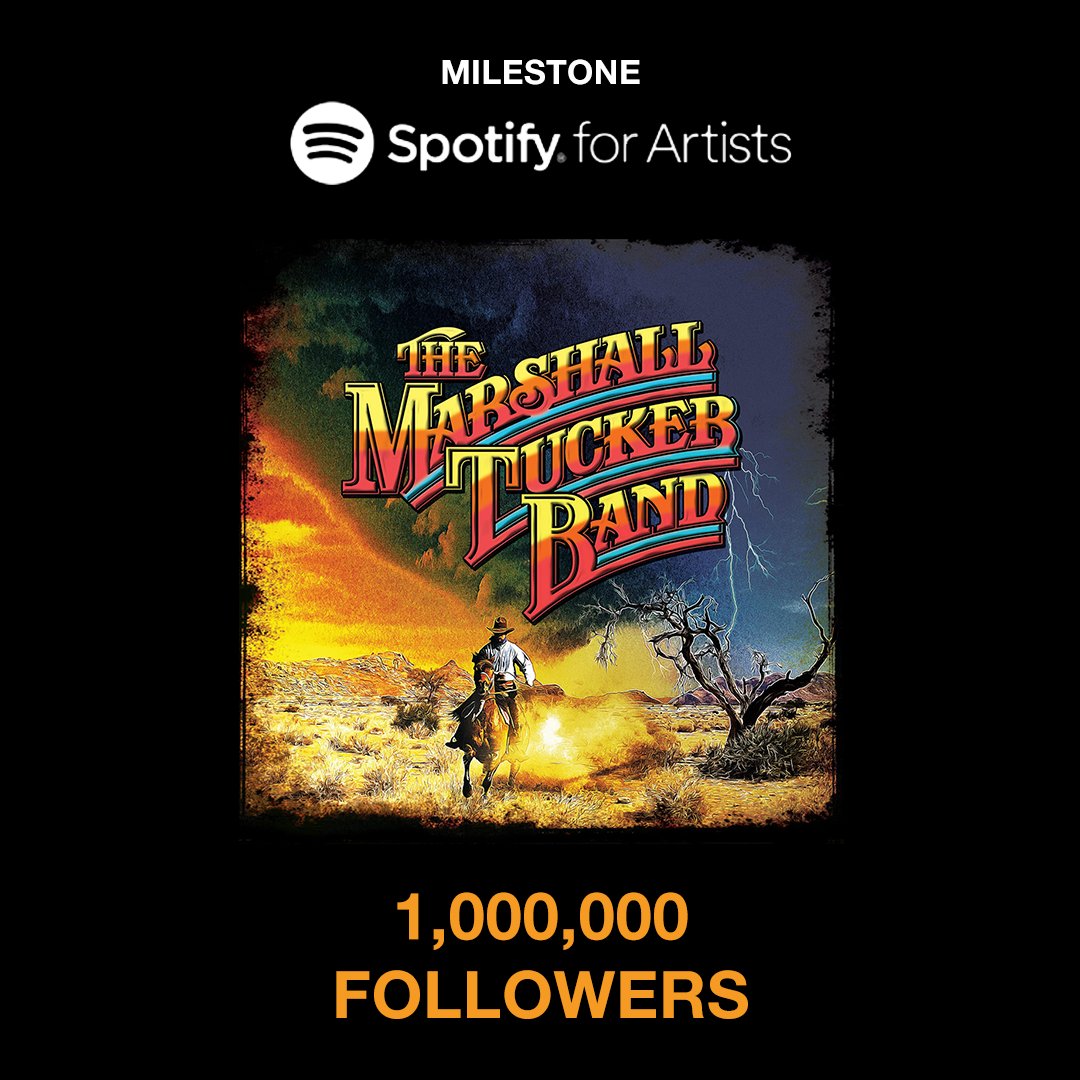 1 Million followers on @spotify. To all our amazing fans, THANK YOU! Your love and support mean everything to us. Here's to the music, the memories, and many more milestones to come. 🙏
