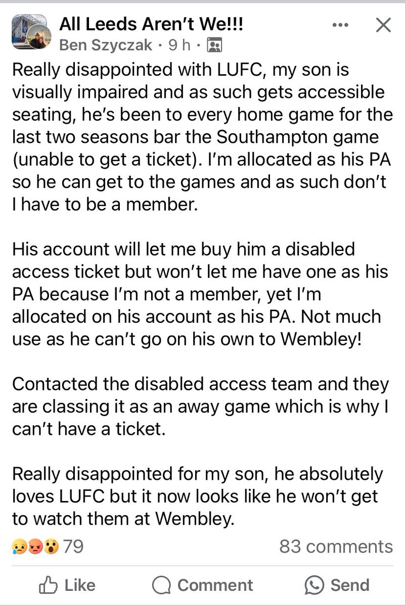 Come on <a href="/LUFC/">Leeds United</a> sort this out!! 😡