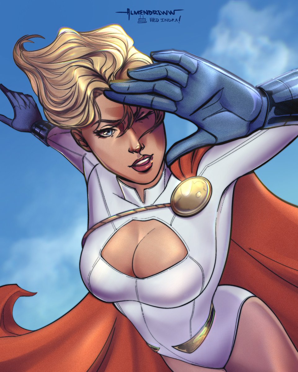 The one and only Powergirl