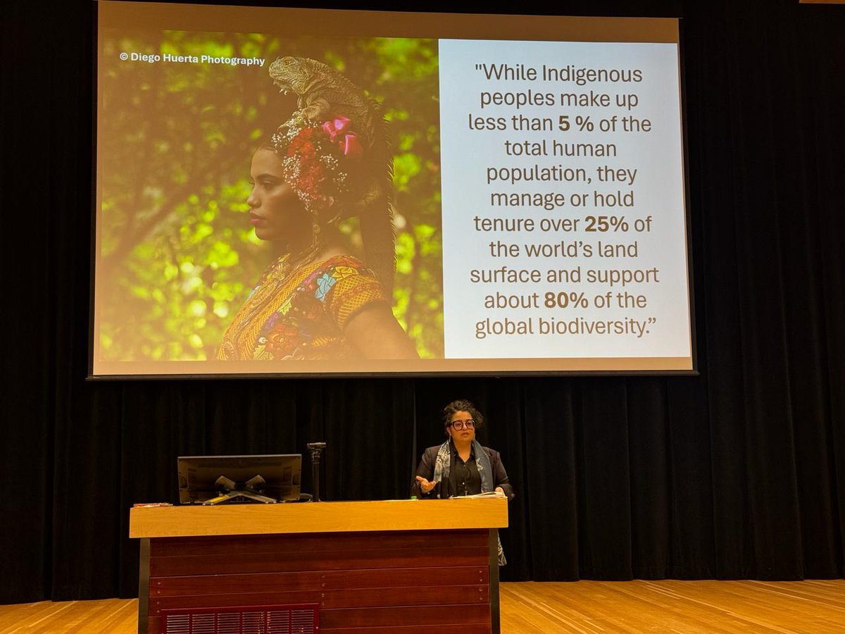 Great plenary talk by Dr. Jessica Hernandez at the Turtle Island Indigenous Science Conference in Canada Indigenous science is fundamental to solve many of our current ecological challenges