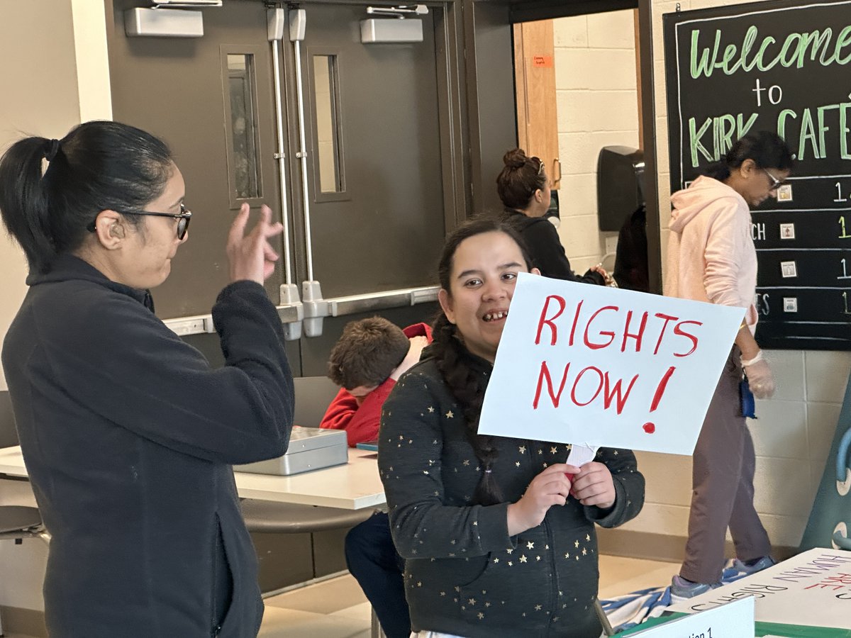 AllMeansAlltj's tweet photo. Thrilled to share in the #Readtopia Social Justice celebration with the incredible leaders and learners @KirkSchoolNSSEO So fun!
#AllMeansAll #SpedEdCurriculum #EducationExcellence #JudyHeumann https://t.co/hx7gvtM2ql