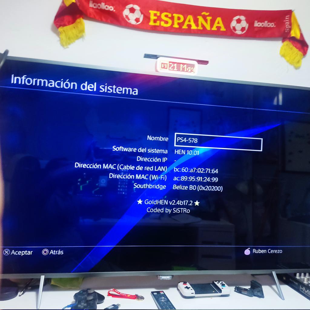 Makergeek1's tweet image. Pues gracias @Kameleonre_ ahora le ha tocado a la otra PS4 con firmware 10.01 y funciona a las mil maravillas.

Gracias a todos lo que hace. Esto posible maquinas