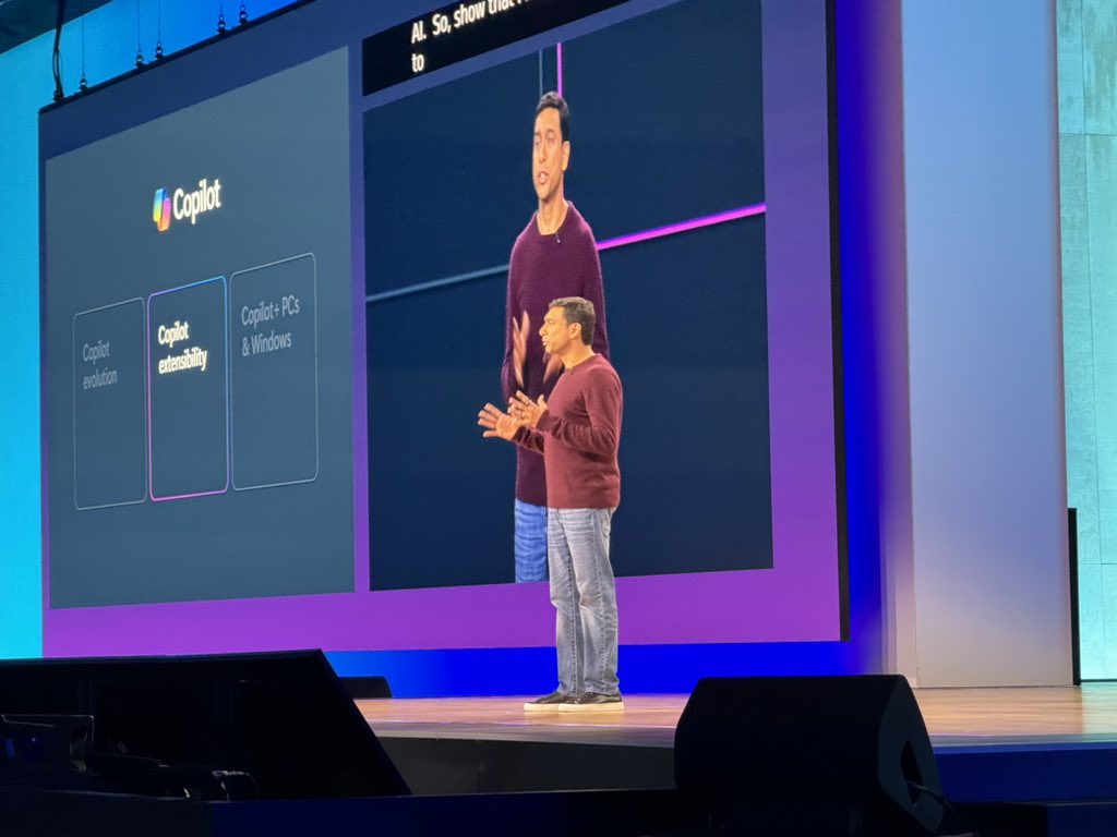 TheRichWoods's tweet image. It’s @pavandavuluri at #MicrosoftBuild !