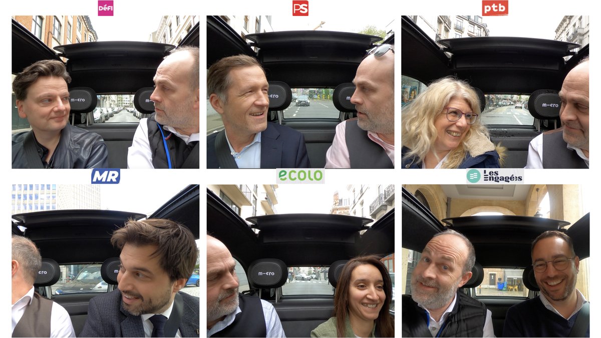 TheMobilityStudio est LE SEUL endroit où chacun des 6 Président aura été mis sur le grill quant à son programme de mobilité. 
Loin des clichés, un échange en profondeur sur des sujets épineux: refédéralisation, bornes et primes sur EV's, ...
A découvrir chaque jour dès jeudi