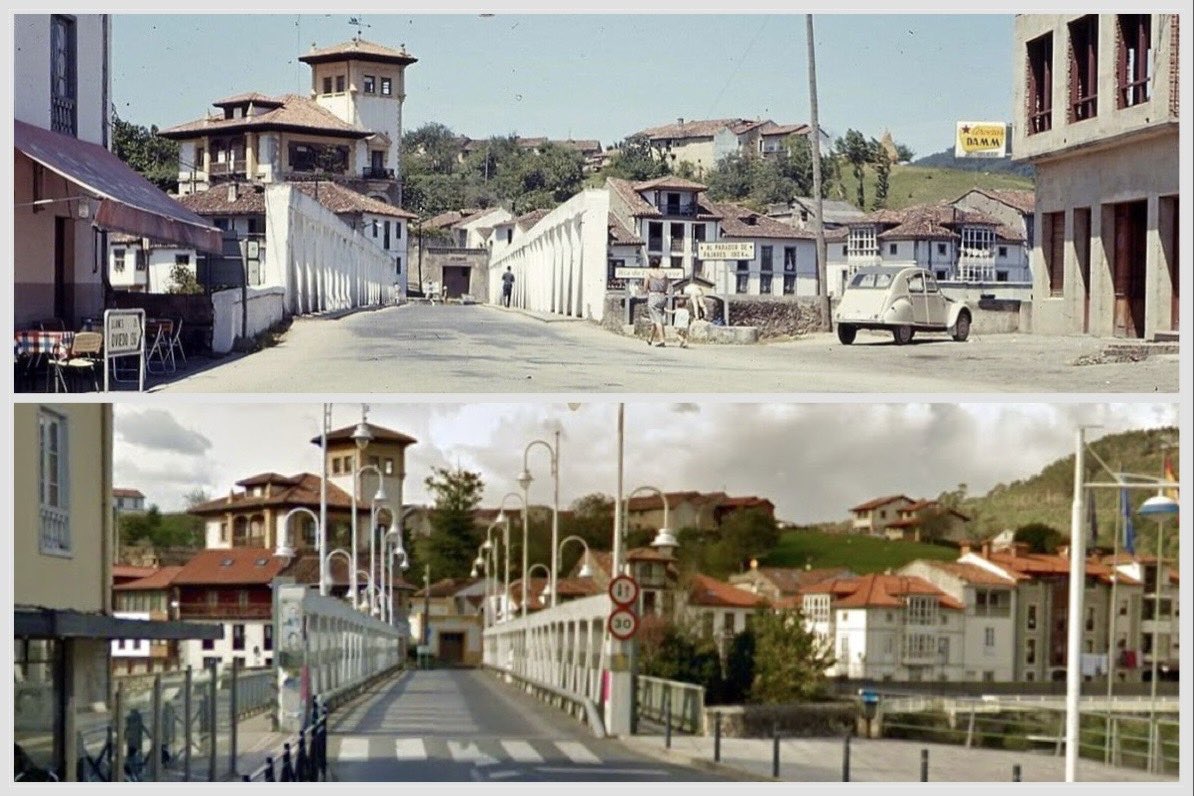 carreterAStur's tweet photo. Unquera, años 70 y actualidá. Ponte de la N-634 cruciando de Cantabria a Asturies y al fondu Bustiu
Unquera, años 70 y actualidad. Puente de la N-634 cruzando de Cantabria a Asturias y al fondo Bustio.
#carreterastur #carretera #carreteranacional #n634 #unquera #bustio https://t.co/1b5rnaPvQx