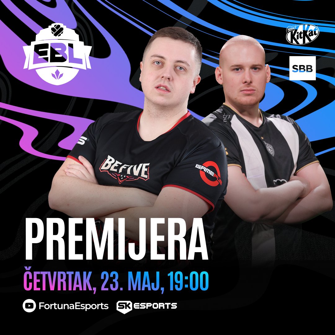 Samo da vas podsetim. Vidimo se u četvrtak u 19:00 na početku nove #EBL sezone 💪