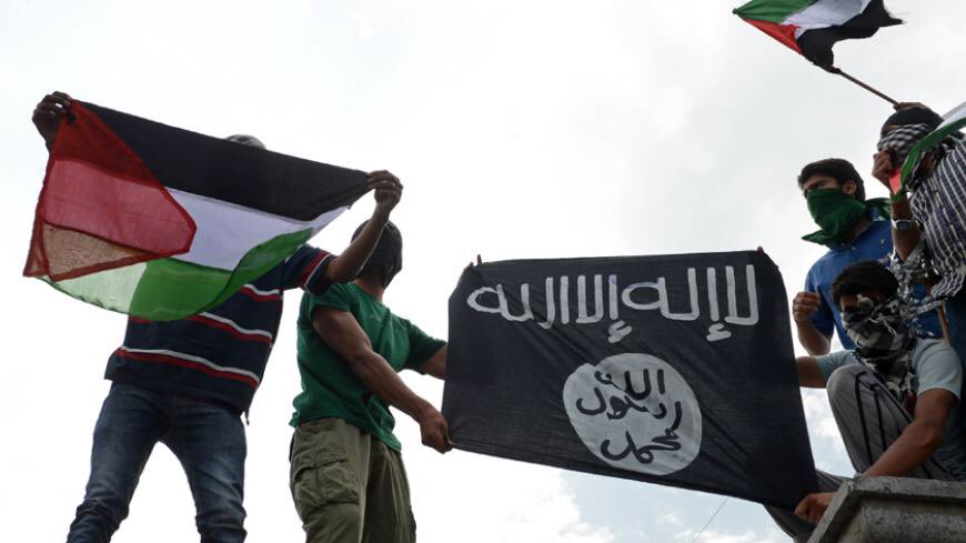 In 2015, when the ISIS flag flew in Gaza and they chanted “Islamic State,” believing that ISIS would liberate Jerusalem for them 
The truth is that ISIS and Hamas are two sides of the same coin

why do Palestinians depend on terrorist groups?