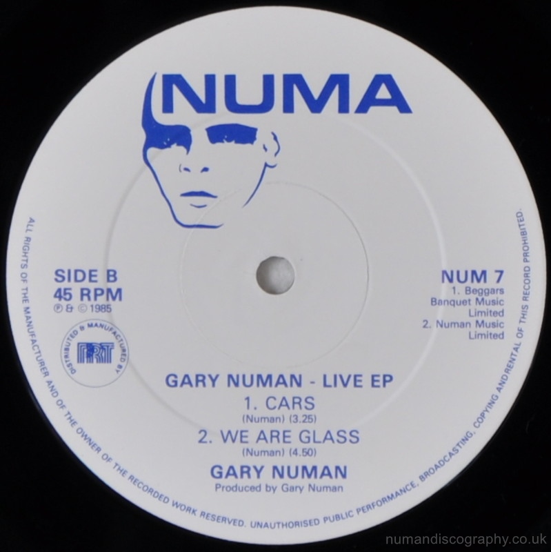 #GaryNuman 

The Live EP was a new entry on the UK singles charts at No 40 on this day 1985