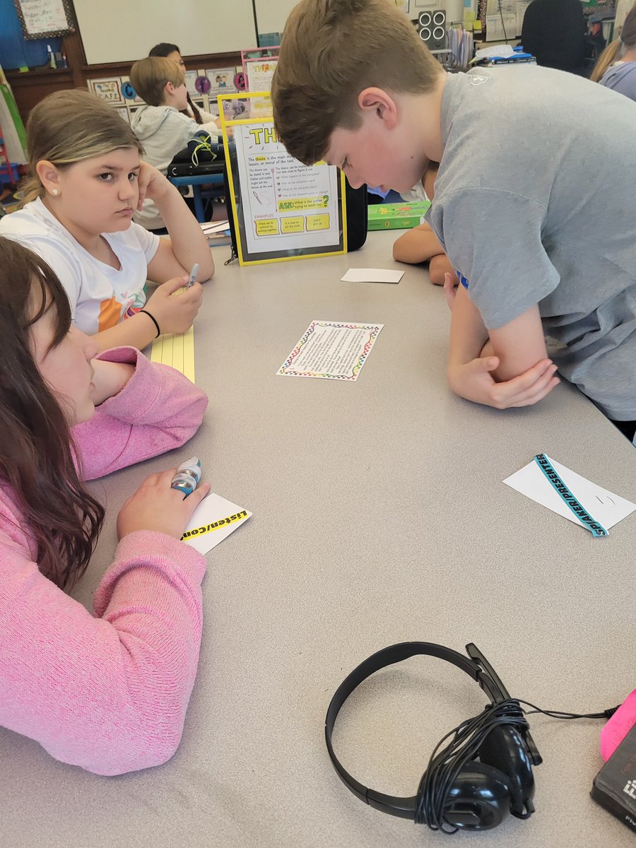 In Mrs. Albuquerque’s ELA classes,students are still working hard on their reading and writing assignments. They’re showing their perseverance, determination, and hard work! 🧠

Great job 4th grade!