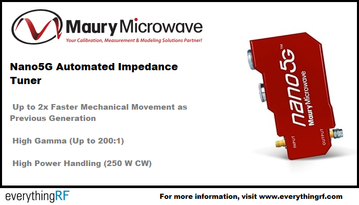 Compact Automated Tuner from DC to 65 GHz for 5G FR2 Applications Check out - ow.ly/NWWe50ROHtg #maurymicrowave #automation #technology #impedance #tuning #components #electronics #5G #mmwave #wireless #telecom #testing #testandmeasurement #wafer #engineers #wideband