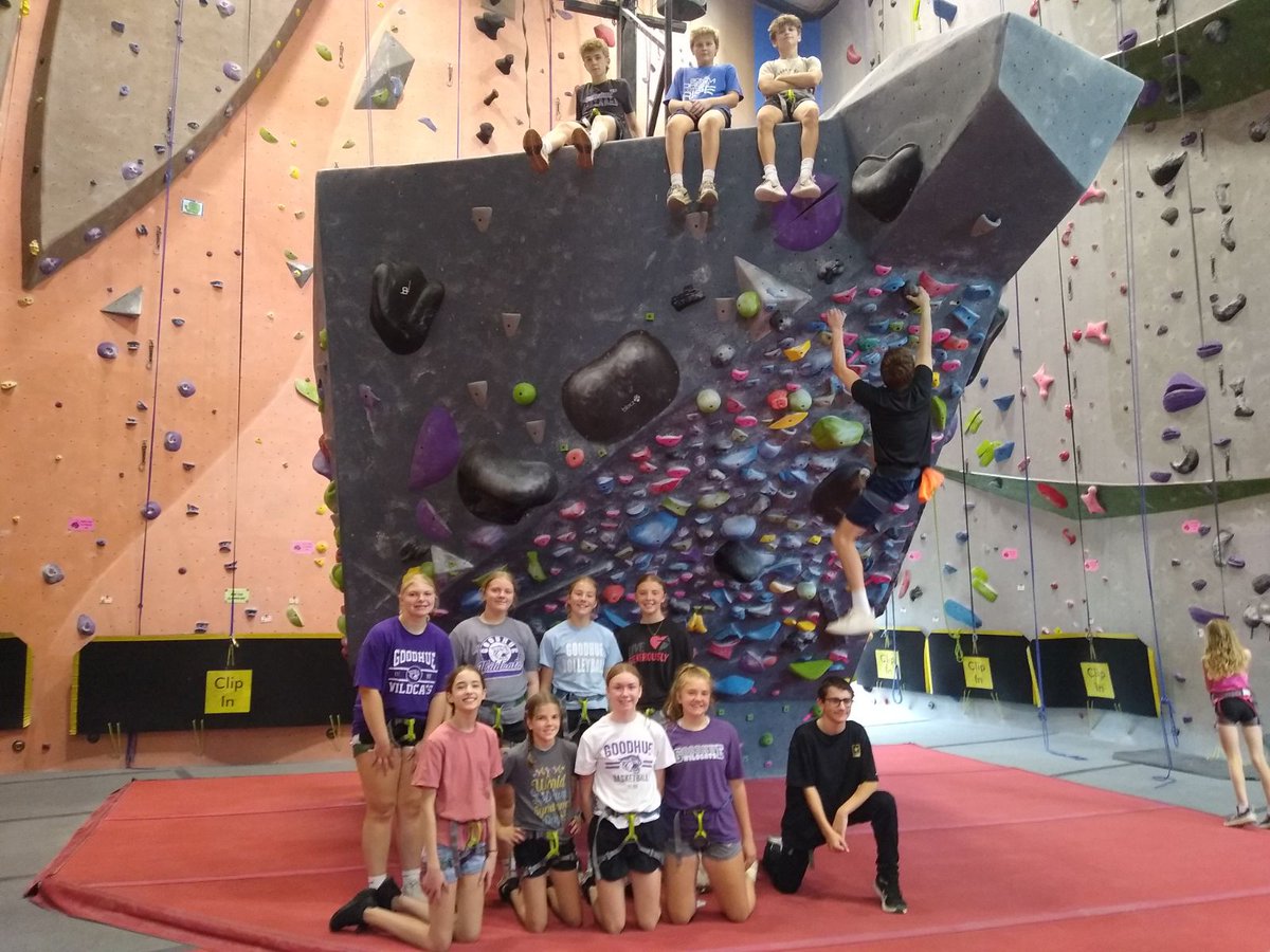 Elem and Middle School Student Councils celebrating their hard work and leadership skills today! Way to go!