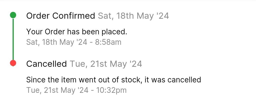 bevankumar's tweet photo. @dealztrendz Certainly.
@Flipkart @flipkartsupport how can it go out of stock now after it got ready to be picked up by the courier on 19th.? Why was the order confirmed in the first place.?
Nonsense.

#flipkartscam #flipkart https://t.co/60AP8Ofr2e