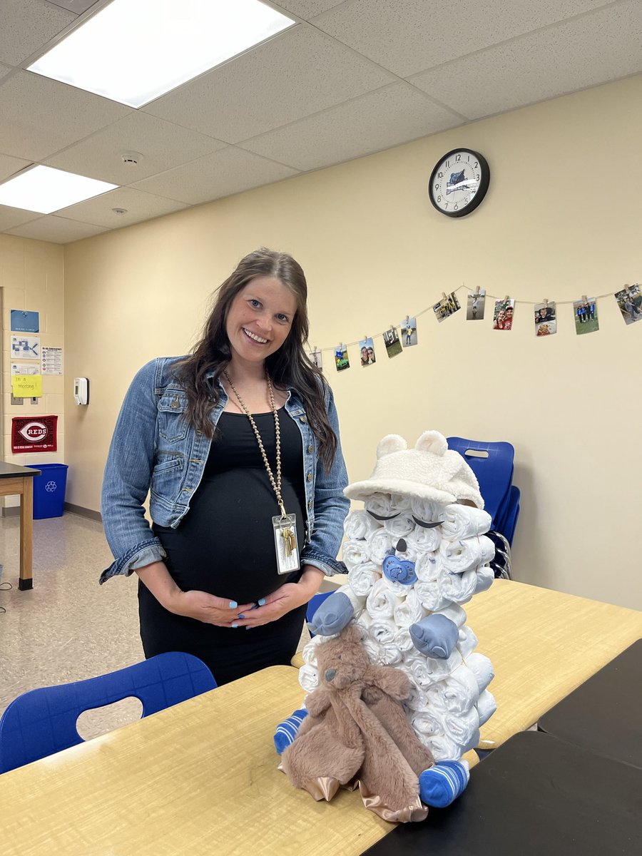Thank you Science Department. The Lanes are ready for baby number 2! 🐻💙
