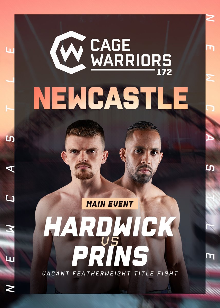 Some holiday weekend @CageWarriors coming your way👀 [ #CW172👊 | Saturday, May 25⏰ | UFC Fight Pass📺 ]