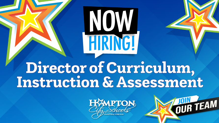Calling all dynamic and experienced educational leaders! 🌟 Do you have expertise in curriculum development, implementation, and evaluation? Join our amazing school division! Apply now: applitrack.com/hamptonk12/Onl… #WeAreHCS #JoinOurTeam