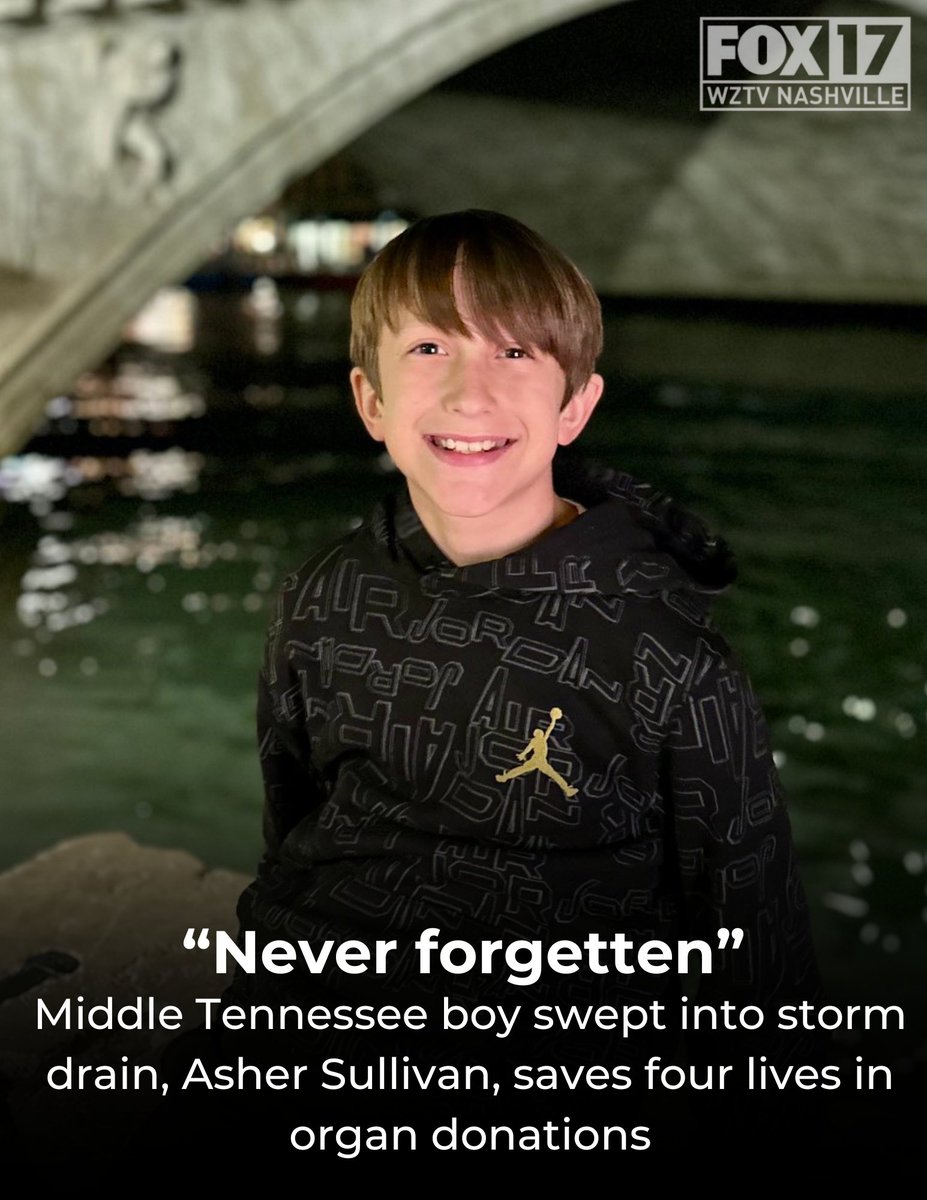 FOXNashville's tweet photo. His father shared the news with a photo of Asher in front of the Rialto Bridge in Venice, Italy from a trip this past March. https://t.co/vaTc7aBJZJ

"I will live my life to make sure this amazing kid is never forgotten and that his spirit lives on." https://t.co/Ujaq9K0l2X