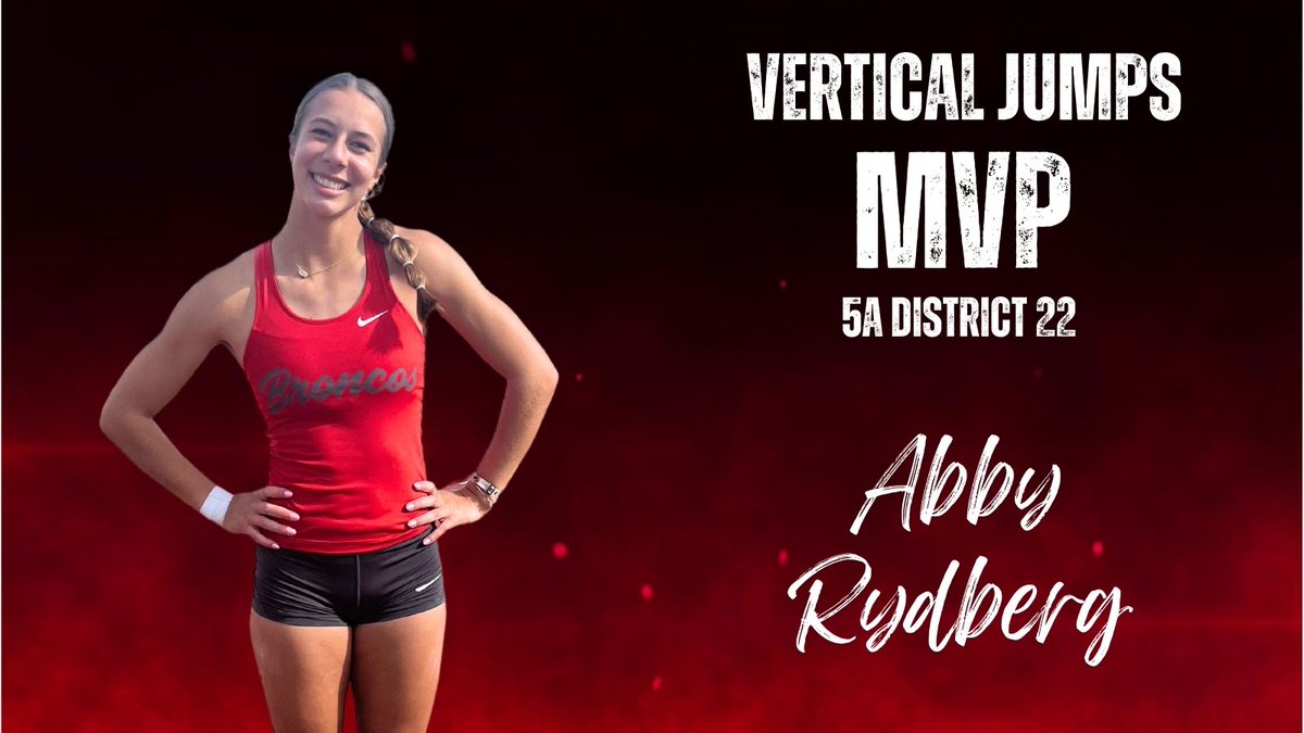 <a href="/RydbergAbby/">Abby Rydberg</a> District 22 5A Vertical Jump MVP. #BeSoGood