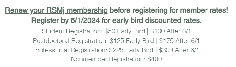 RSMj (@researchmj) on Twitter photo Register for #RSMj2024 by June 1st to get the Early Bird Discount!
This 8th annual meeting is held in partnership with the Michael G. DeGroote Centre for Medicinal Cannabis Research at the Downtown Toronto Hilton from July 19th to 21st. <a href="/MGD_CMCR/">Centre for Medicinal Cannabis Research</a>
researchmj.org/meeting Register for #RSMj2024 by June 1st to get the Early Bird Discount!
This 8th annual meeting is held in partnership with the Michael G. DeGroote Centre for Medicinal Cannabis Research at the Downtown Toronto Hilton from July 19th to 21st. <a href="/MGD_CMCR/">Centre for Medicinal Cannabis Research</a>
researchmj.org/meeting