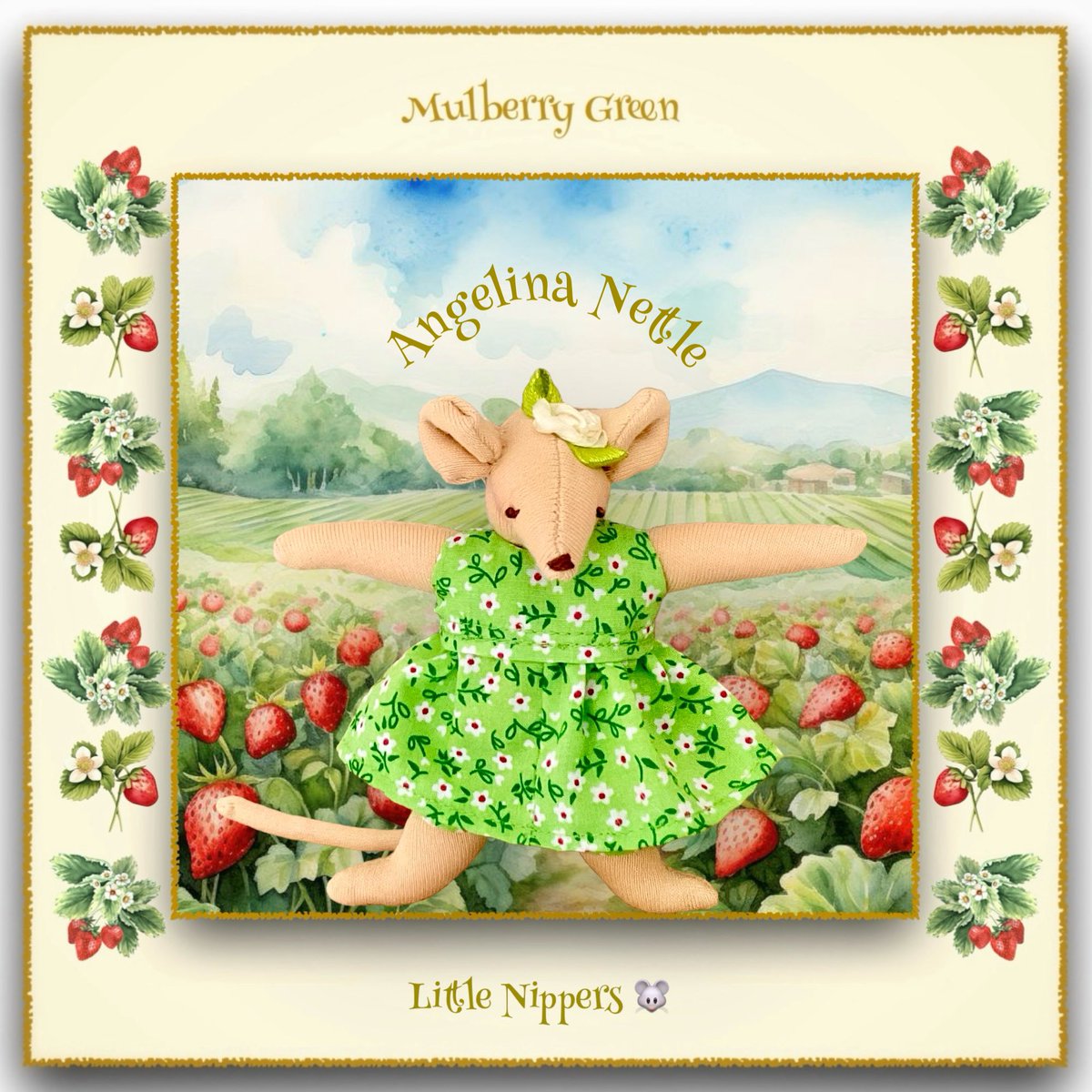 Angelina Nettle - a Little Nipper from Mulberry... - Folksy folksy.com/items/8344438-… #newonfolksy