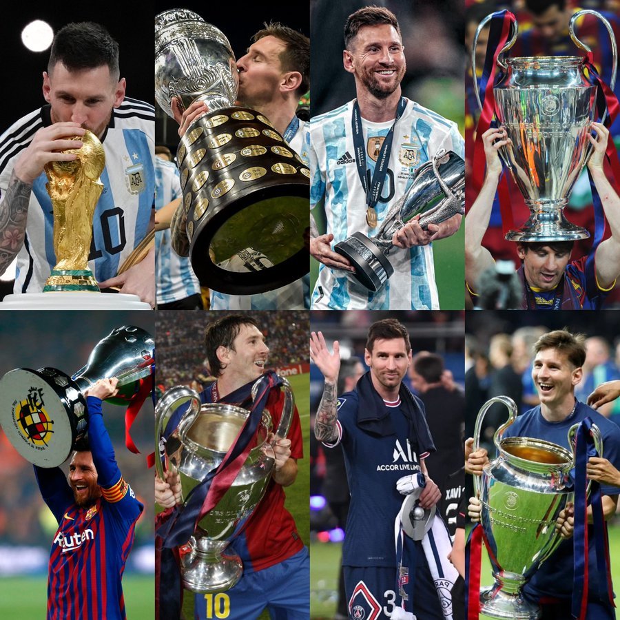 Lionel Messi has won trophies in…

🏴󠁧󠁢󠁥󠁮󠁧󠁿 England ✅
🇪🇸 Spain ✅
🇮🇹 Italy ✅
🇫🇷 France ✅
🇩🇪 Germany ✅
🇶🇦 Qatar ✅
🇸🇦 Saudi Arabia ✅
🇺🇲 USA ✅

No player in history has dominated in in the ´Big 5´ Countries like Messi 🐐