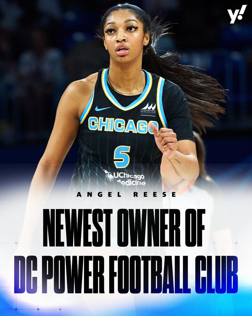 Add sports team owner to Angel Reese's list of accomplishments 👏 Reese is the newest owner of Washington, D.C. based professional women’s soccer team DC Power Football Club.