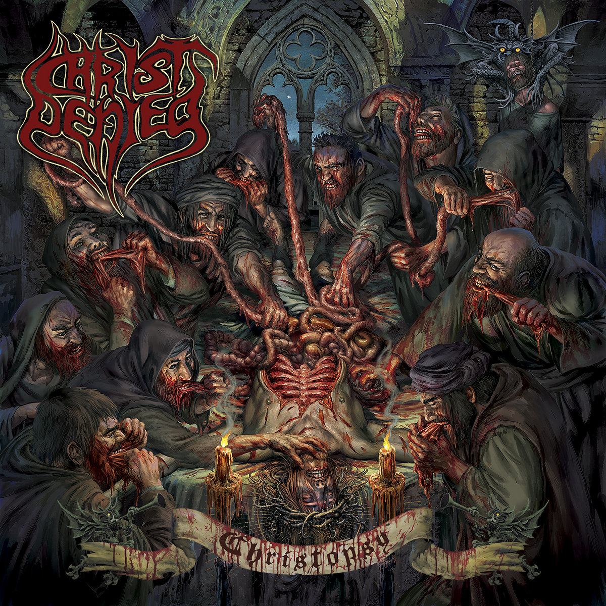 Christ Denied - Christopsy
Brutal Death Metal from Madrid, Spain
Release date: May 21st, 2024 via @XtreemMusic666

xtreemmusic.bandcamp.com/album/christop…

#christdeniedband #spaindeathmetal
#deathmetal #deathmetalband #oldschooldeathmetal #brutaldeathmetal
#extremedeathmetal