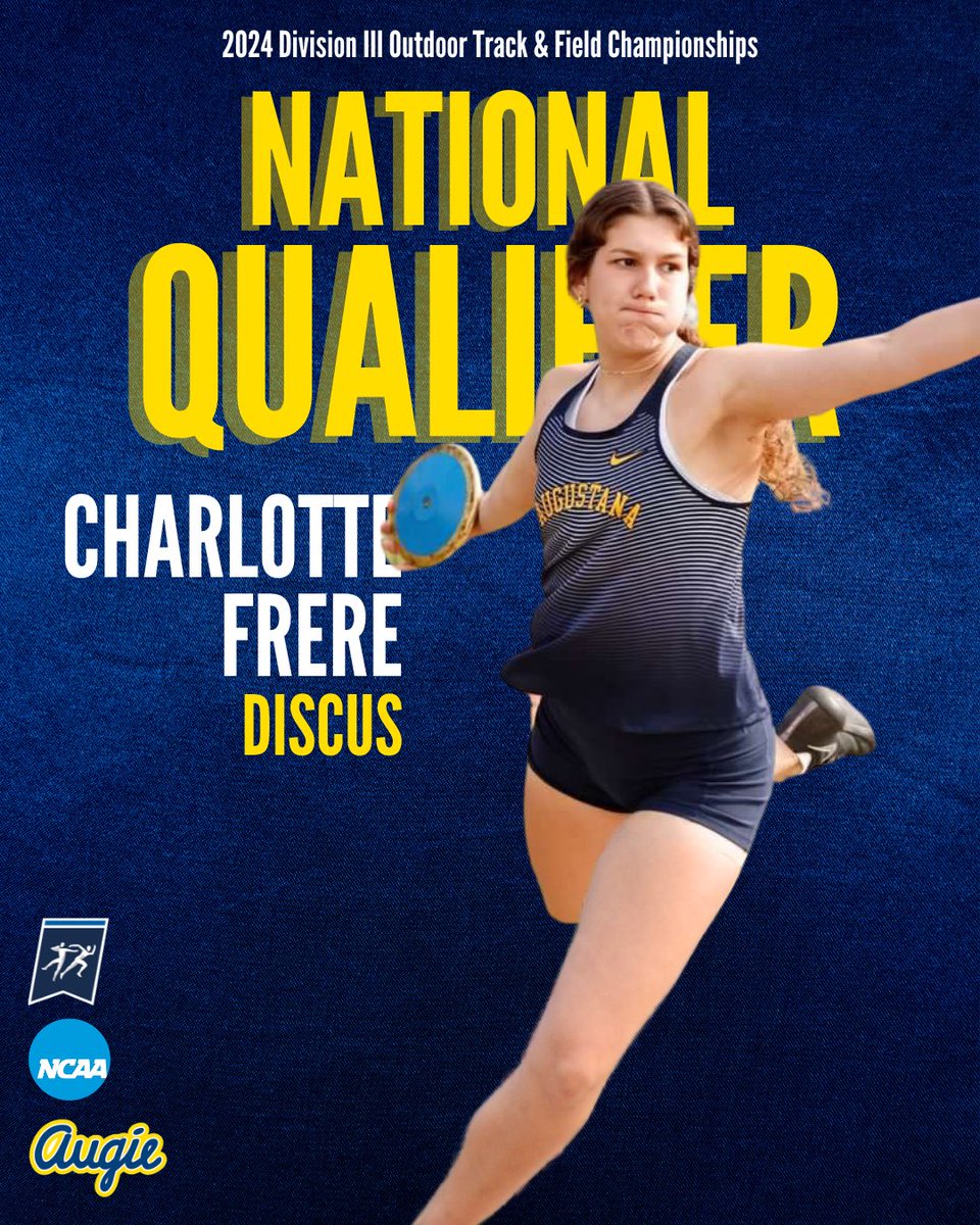 Tickets 𝐏𝐔𝐍𝐂𝐇𝐄𝐃. 🎟️

Aykeem Spivey, Emma Odle, McKenzie Reser, and Charlotte Frere fly to Myrtle Beach, SC to compete at the NCAA Division III Outdoor Track & Field Championships! Events will take place from May 23-25. 

#NationalsBound #NationalQualifier