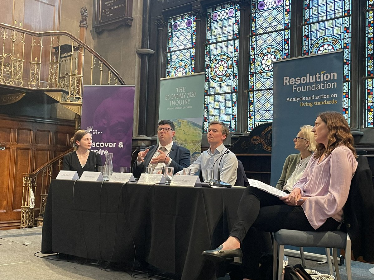 The UKs cities are too small, says @henrimurison at our event in Newcastle tonight. Too many of areas around cities are disconnected, which damages local people’s job prospects. Better infrastructure will expand our labour markets and boost economic growth…