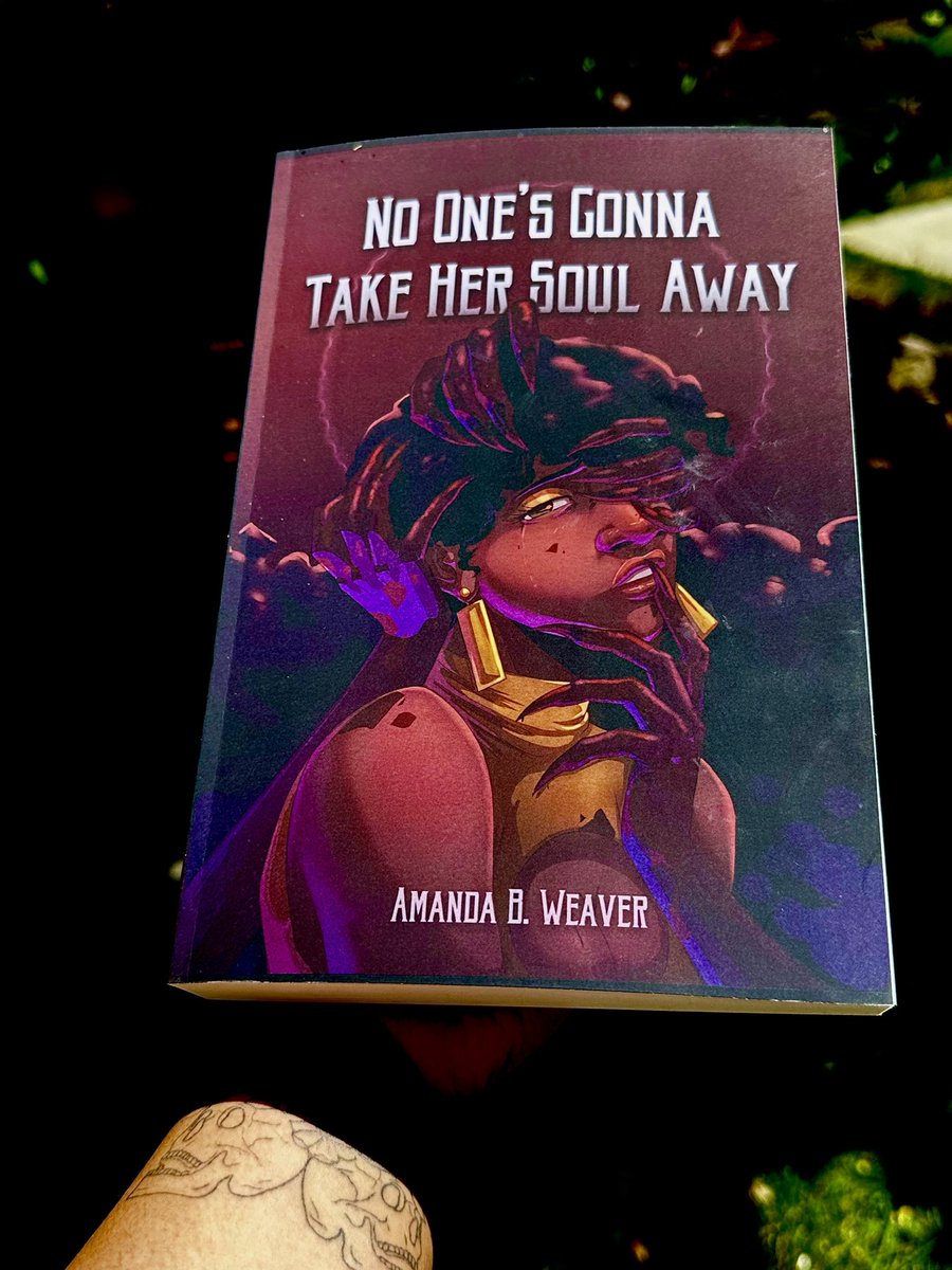 Good morning I’m here to remind you of the sublimely horrific fever dream that is No One’s Gonna Take Her Soul Away. It’s Black. It’s queer. And it’s waiting for you to crack it open. tr.ee/hjddGW3AKZ