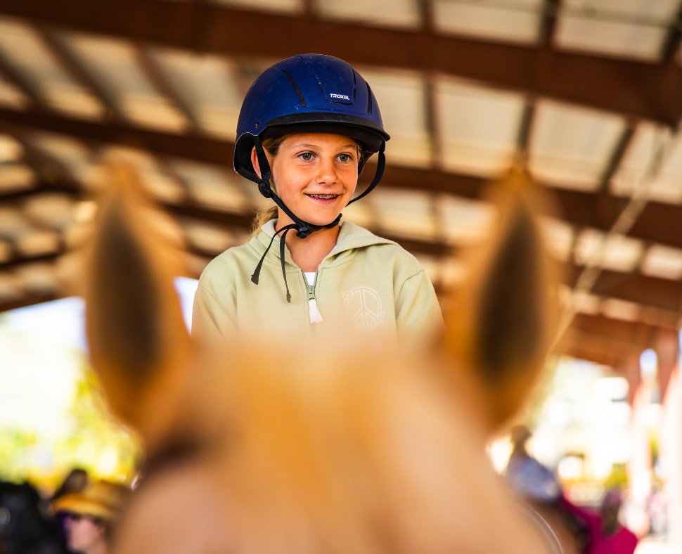 Our favorite view? Between a horse's ears. 🌄🐴 #EquineAssistedServices #DisabilityAdvocate