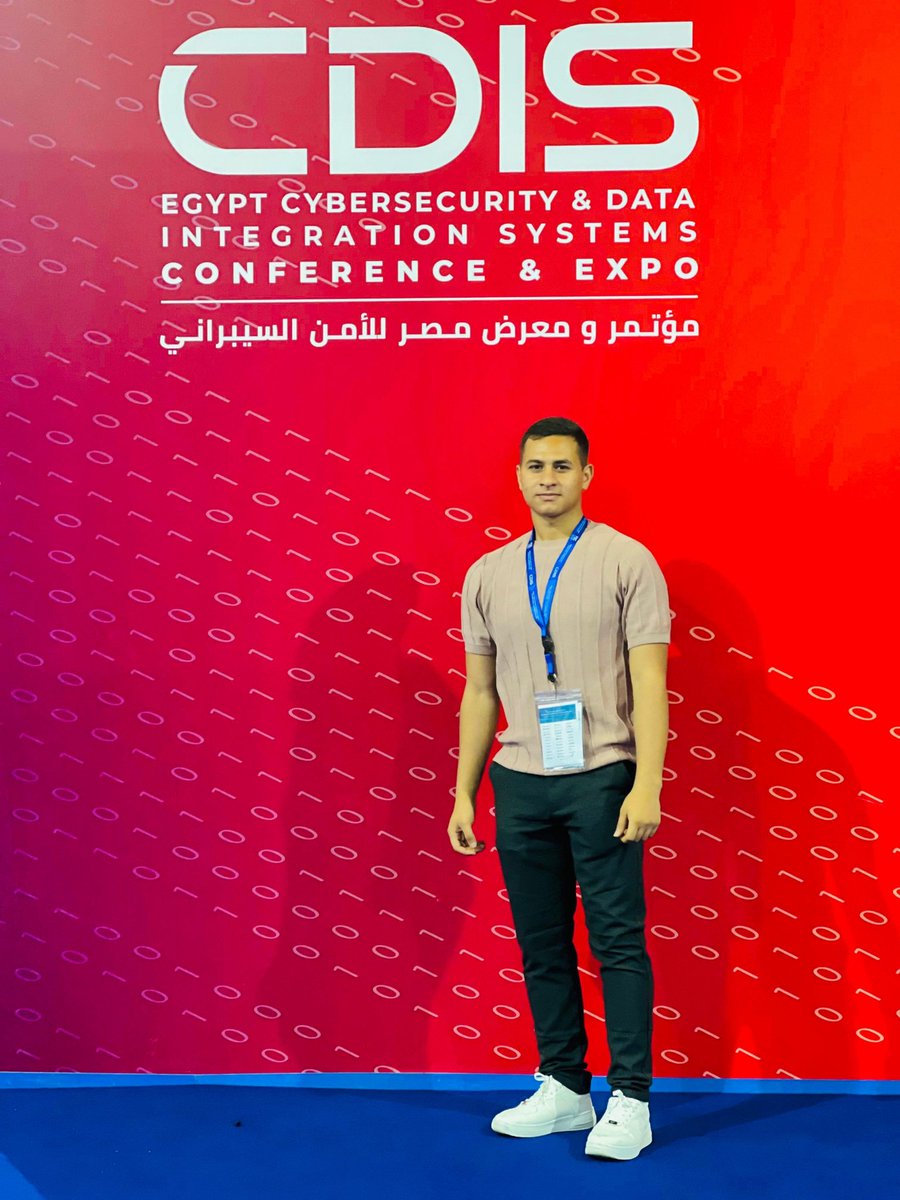 مؤتمر ومعرض مصر للأمن السيبراني وأنظمة إستخبارات المعلومات
CDIS - Egypt Cybersecurity &amp; Data Integration Systems Conference &amp; Expo
#bugbounty #Cybersecurit #penetrationtesting