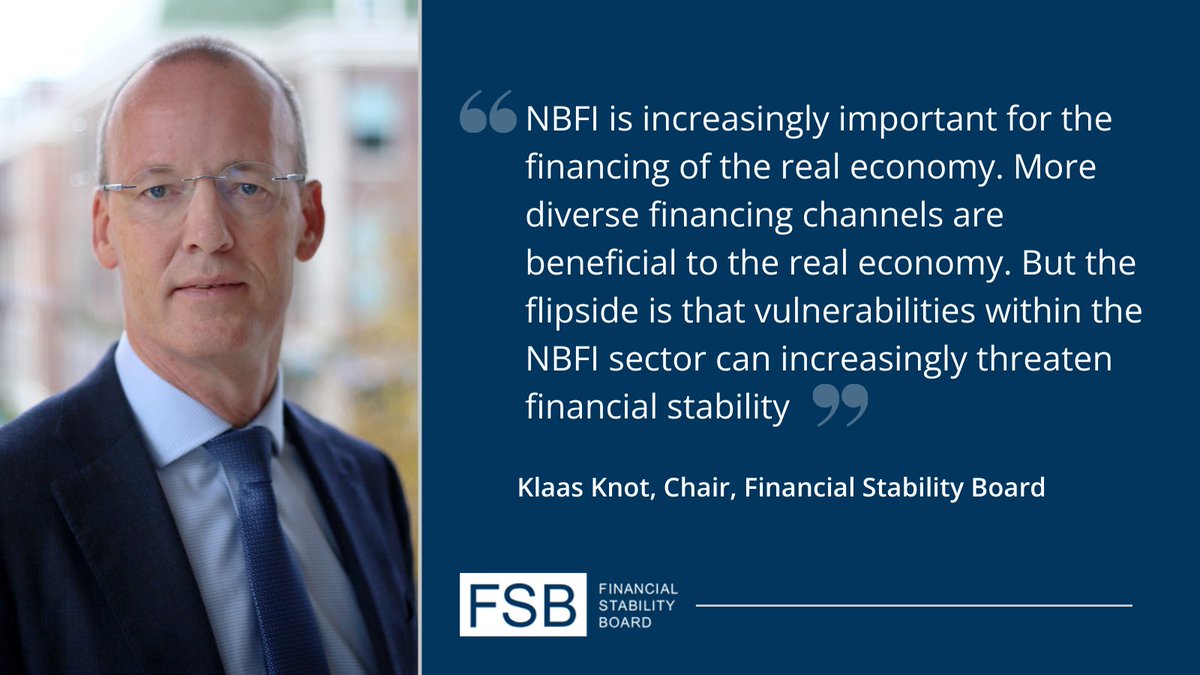 The FSB (@finstbboard) on Twitter photo Our Chair, @Klaas_Knot discussed vulnerabilities in non-bank financial intermediation at the <a href="/centralbank_ie/">Central Bank of Ireland</a> Macroprudential Policy for Investment Funds Conference. Read his full speech at: fsb.org/2024/05/a-soli… Our Chair, @Klaas_Knot discussed vulnerabilities in non-bank financial intermediation at the <a href="/centralbank_ie/">Central Bank of Ireland</a> Macroprudential Policy for Investment Funds Conference. Read his full speech at: fsb.org/2024/05/a-soli…