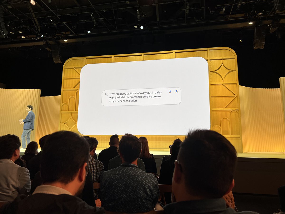 tonychoPPC's tweet image. Lots to take away from the Keynote @ #GML2024, but something that stands out: Longer, more complex searches + paired with AI Overlay + Ads above, below, and within the AI Overlay.   This is where search is heading. 

Not &quot;Searches&quot;, but &quot;Answers&quot;.