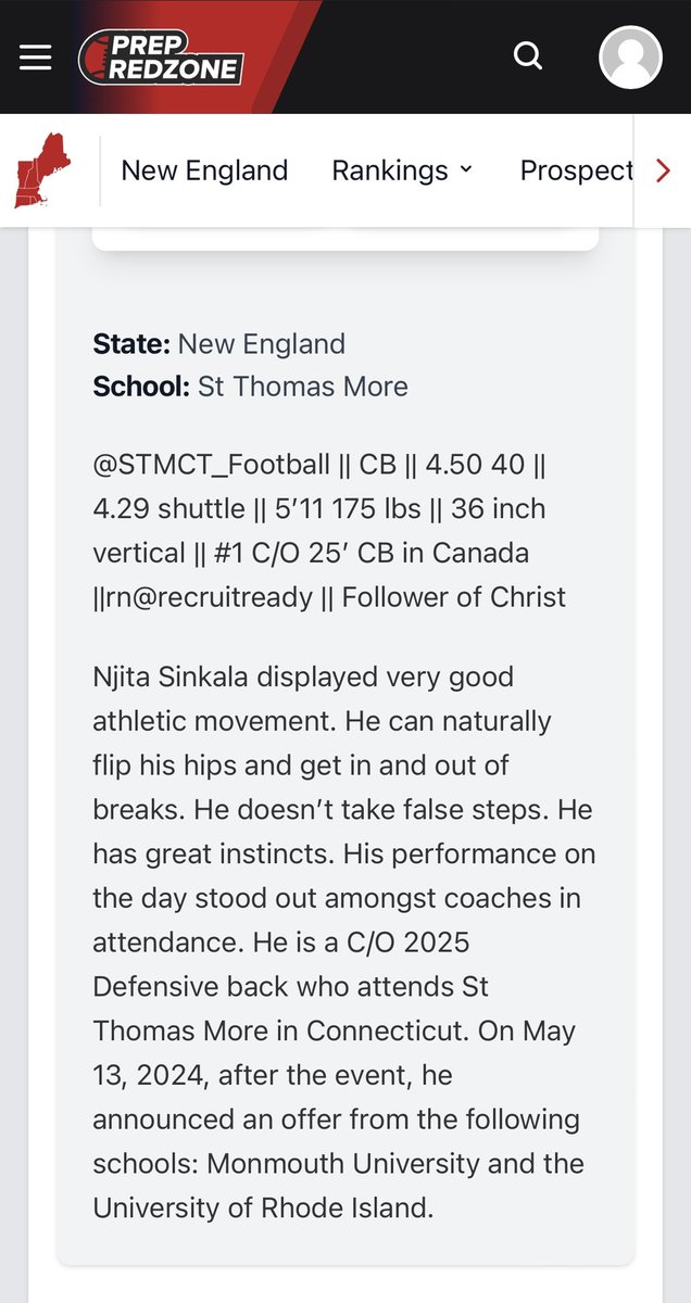 Thanks for the write up @PRZ_CoachSilva @RecruitReady @Coach_Ander5on