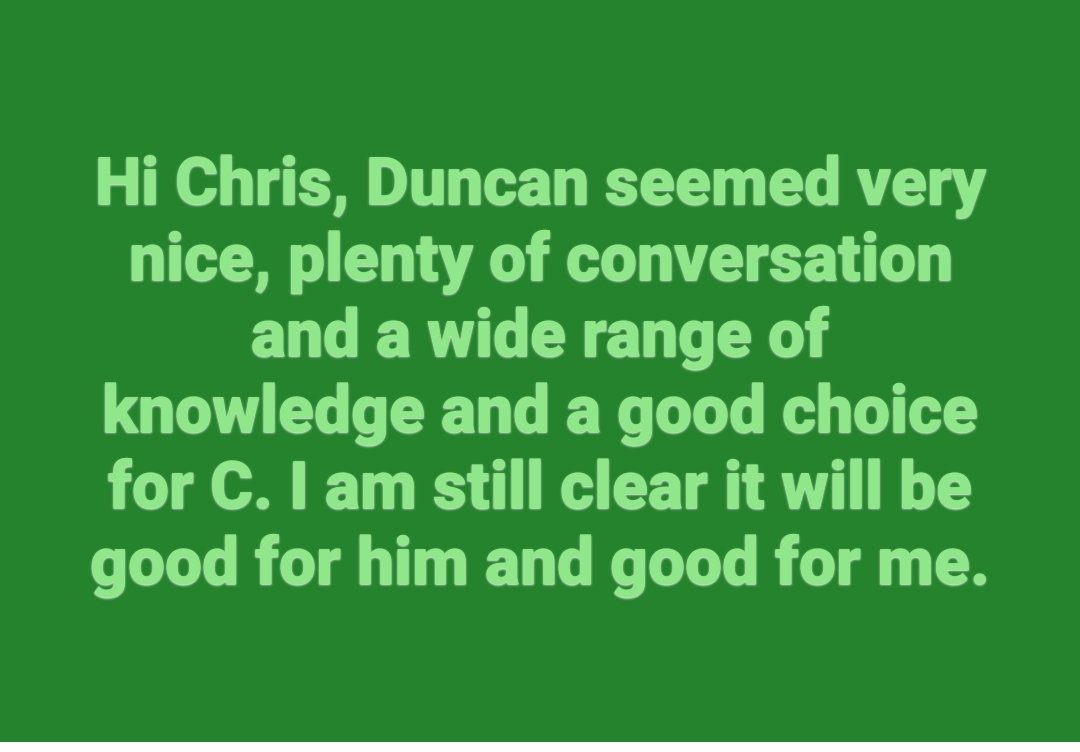 Great feedback from new clients we onboarded today. 

Duncan is one of our main buddies and this is why he's such an asset to the team. 

for more info about what we do, go to cm2m.co.uk