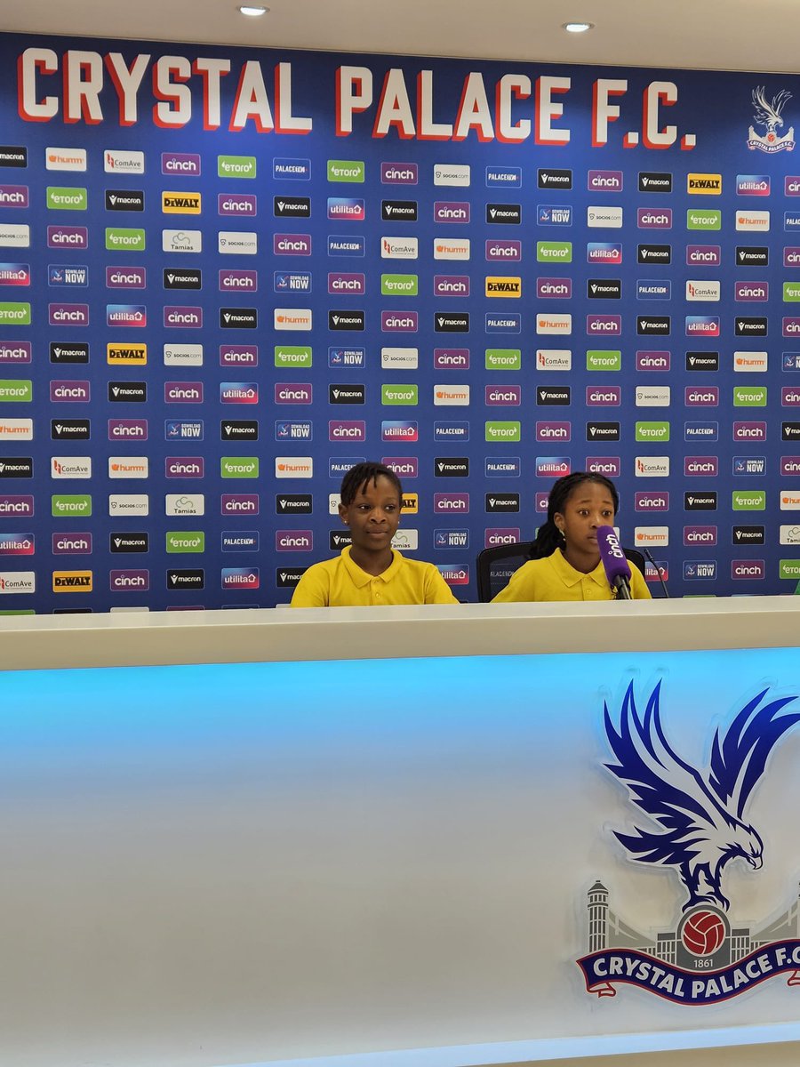 A great experience for these children who got to visit @CPFC stadium,  play on the pitch, head to the media room and see the changing rooms. It was a great morning for everyone! Thank you to @PalaceForLife for providing our children with this wonderful opportunity