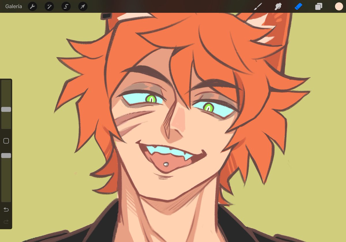 Koahoana's tweet image. I have already opened commissions again, but by the time I finish the last 2,  I will be doing a small batch of adopts. The theme would be cats 🐱 and dogs 🐶

This one here is an orange cat lol 🤪 
#adoptable #adoptableoc