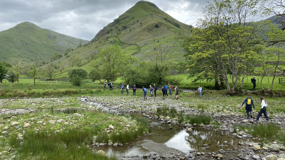 freshwaterbio's tweet photo. This afternoons #RiverRestoration visit was to @NT_TheNorth at Hartsop. Amazing results even on a spatially constrained site. #NaturalProcesses https://t.co/jhsKODwZaK