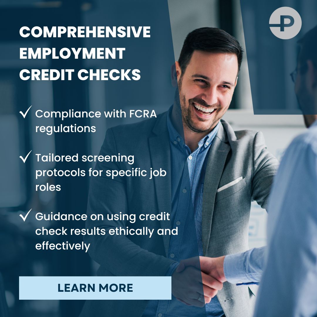 Protect Your Business with Comprehensive Employment #CreditChecks Ensure your business's financial well-being with thorough employment credit checks from Peopletrail. Our #screeningsolutions go beyond the surface, providing actionable insights for smarter hiring decisions.