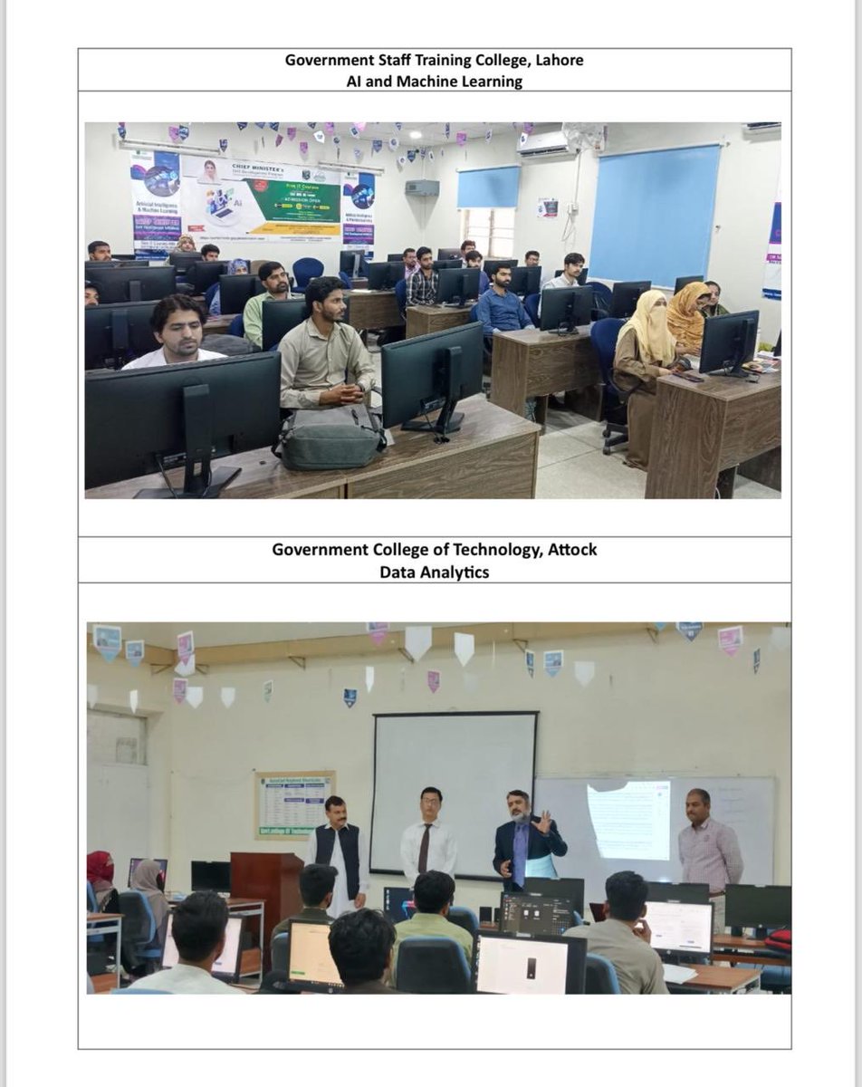 Chief Minister Punjab’s Skills Initiative

Students being equipped with market-driven conventional and high-tech skills with 6 most in demand courses like Graphic Design (UI- UX Design),Data Analytics ,Cyber Security,Game Development,AI and Machine Learning,Cloud Computing.