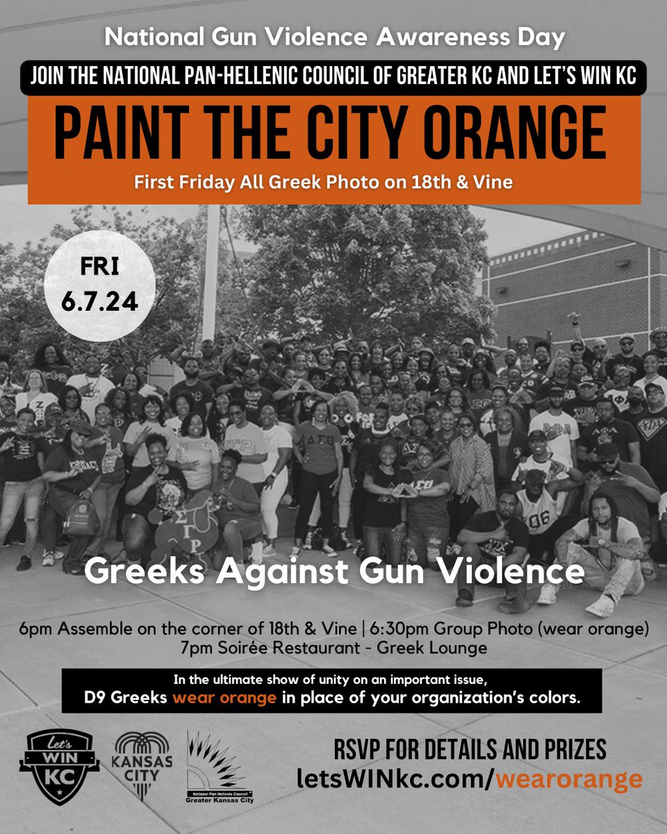 I'll be wearing orange on Friday, June 7th in recognition of National Gun Violence Day! Join me in wearing orange and in conversation about resources and possible solutions.