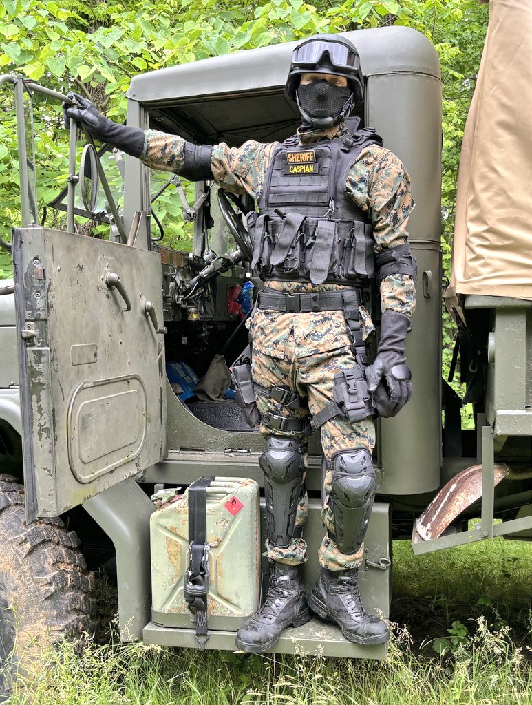 Sorry, the front of The Deuce is taken.

You're gonna have to ride in the back and we have plenty of ways to store you back there... 

(Photo taken by the amazing <a href="/Pup_Wiki/">wolf</a>)